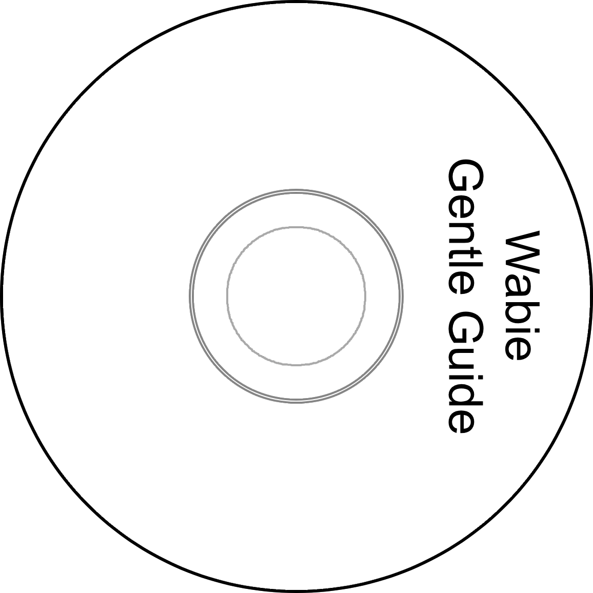 CD for the song Gentle Guide by Wabie